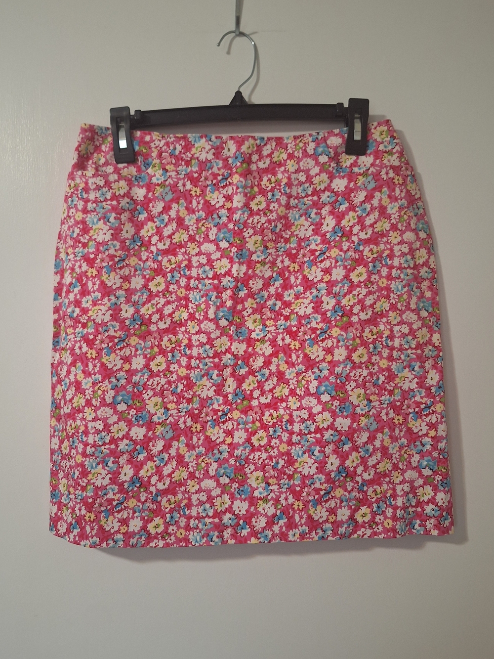 Maren Sport Petite Floral Pink Mini Skirt Size 10P